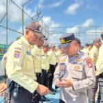 Satbinmas Polres Kotim Gemleng 47 Satpam PT Wilmar Group, Asah Kemampuan Lewat Drill Tongkat dan Borgol Polri