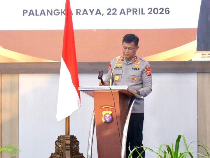 Wujudkan Polri Presisi, Wakapolres Kotim Hadiri Rakerwas dan Bimtek di Polda Kalteng