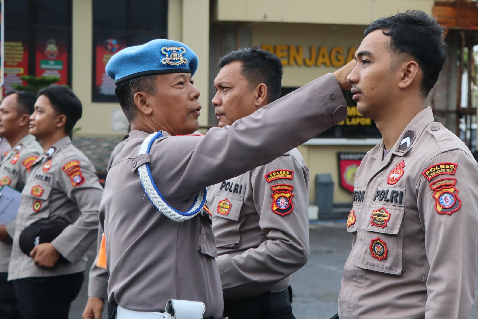 Tingkatkan Kedisiplinan, Polres Kotim Laksanakan Gaktibplin