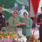 Komandan Kodim 1015/Sampit Ikuti Acara Tasyakuran HUT Persit KCK ke 80