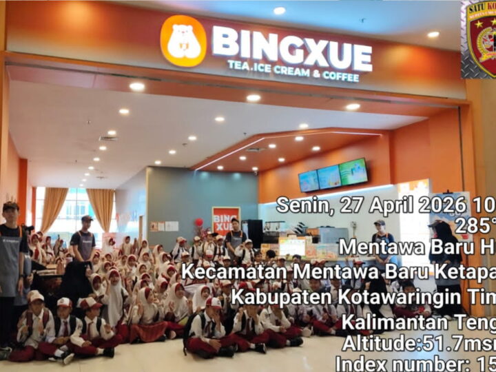 Siswa SDIT Asiah Jelajahi Dunia Literasi dan Kreasi di Bingxui Citimall Sampit