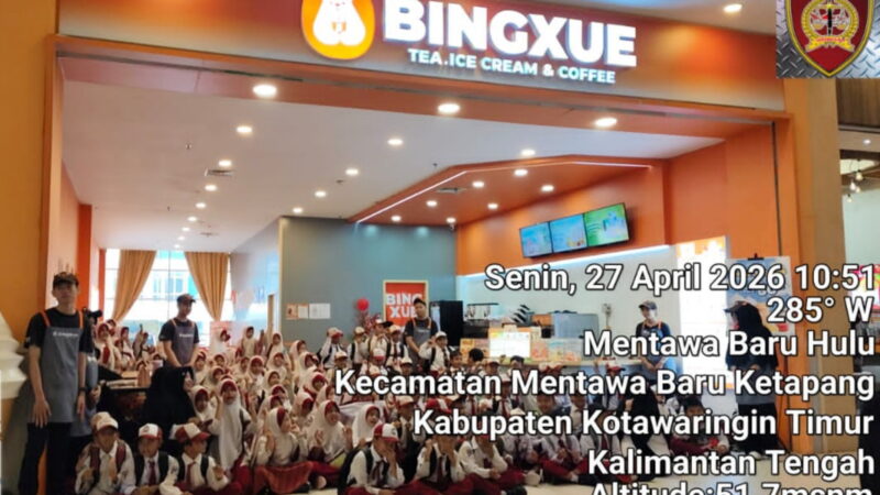 Siswa SDIT Asiah Jelajahi Dunia Literasi dan Kreasi di Bingxui Citimall Sampit