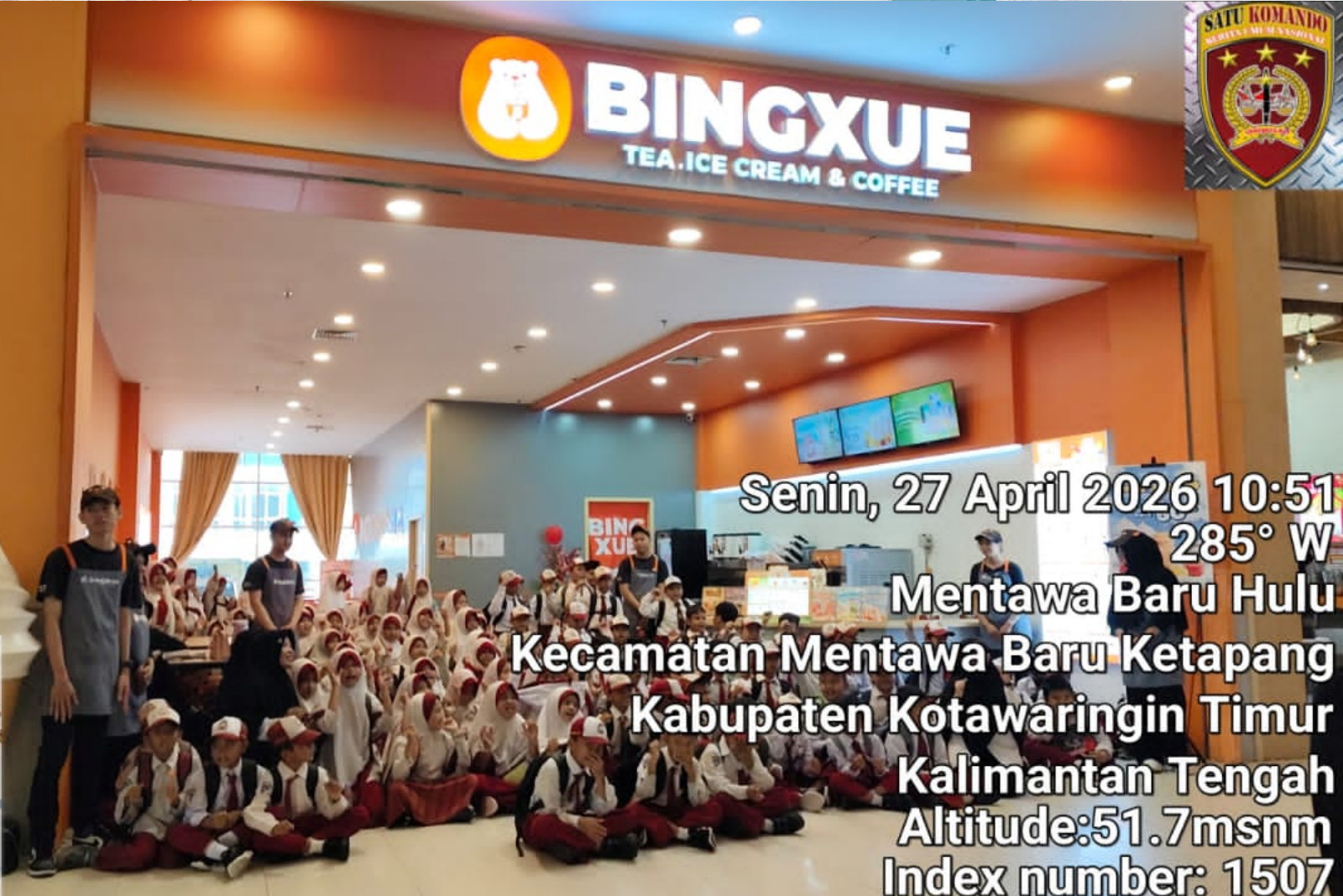 Siswa SDIT Asiah Jelajahi Dunia Literasi dan Kreasi di Bingxui Citimall Sampit