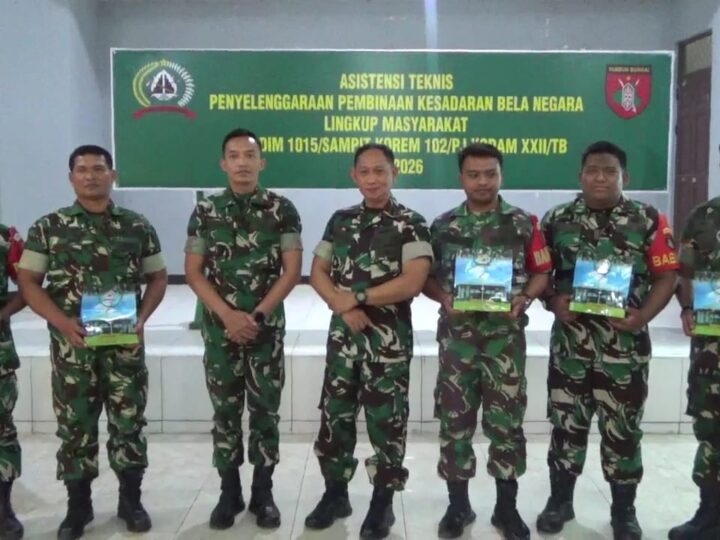 Kodim 1015/Sampit Sambut Tim Asistensi Teknis Penyelenggaraan Pembinaan Wawasan Kebangsaan