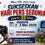 Kibarkan Kebebasan Pers, FWJ Indonesia Bersama WPO Akan Gelar Hari Pers Sedunia