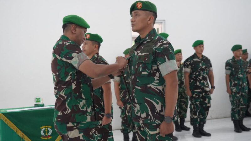 Danrem 064/MY Pimpin Sertijab Kasi Ter Kasrem 064/MY: Tekankan Pentingnya Inovasi dan Peningkatan Kualitas Kerja