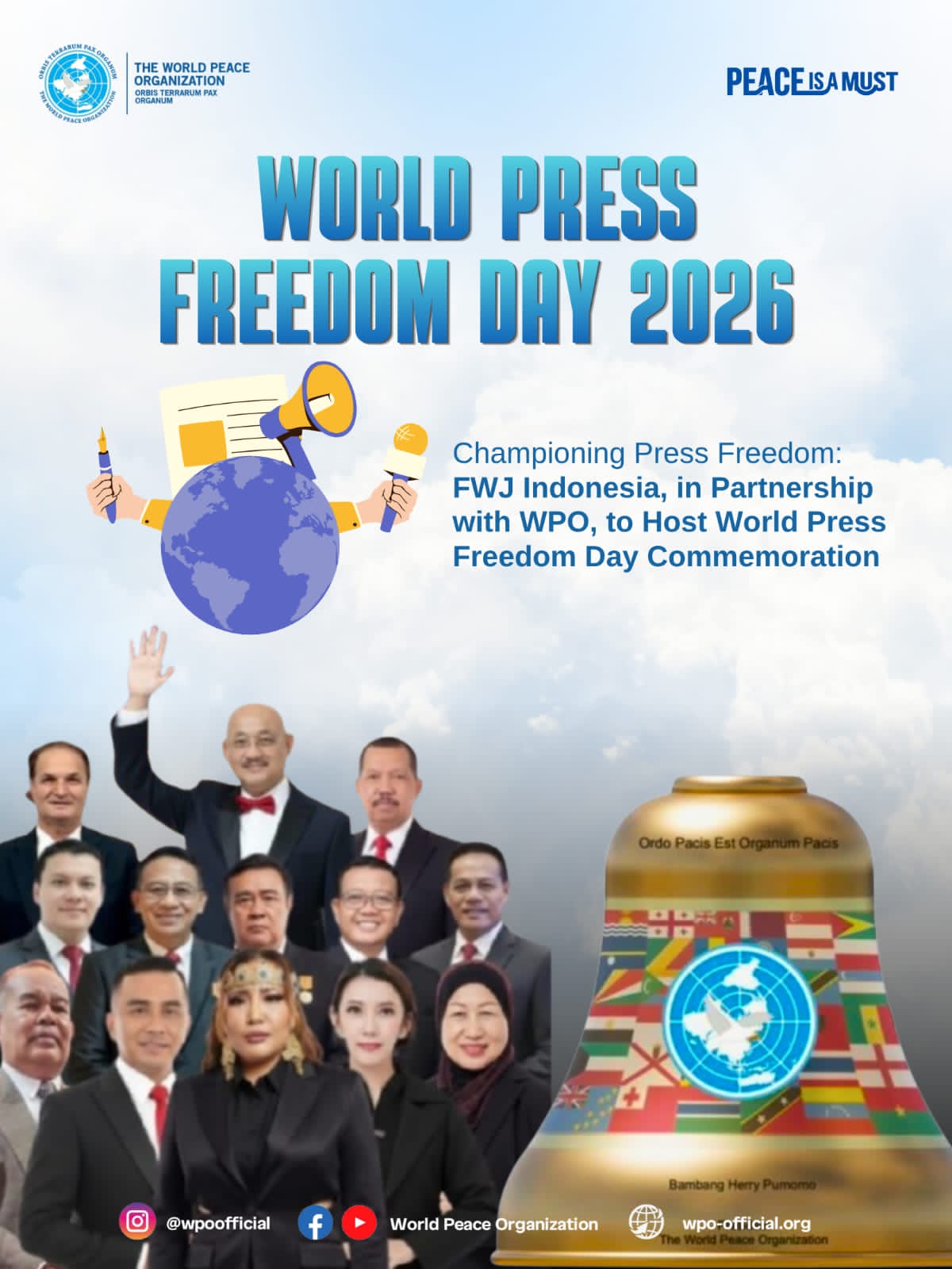 WPO & FWJ Indonesia Gelar Peringatan Hari Kebebasan Pers Sedunia di Bogor