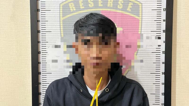 Terjaring Razia Knalpot Brong di Cianjur, Seorang Pria Diamankan Polisi Akibat Membawa Senjata Tajam