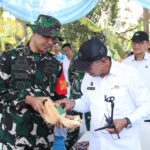 Kodim 0621/Kabupaten Bogor Akselerasi Pembangunan Desa Banyuasih Melalui TMMD ke-128