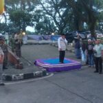 Polsek Tigaraksa Laksanakan Pengamanan Pelepasan Jemaah Haji Kloter 5 JKB Kabupaten Tangerang Tahun 1447 H / 2026 M