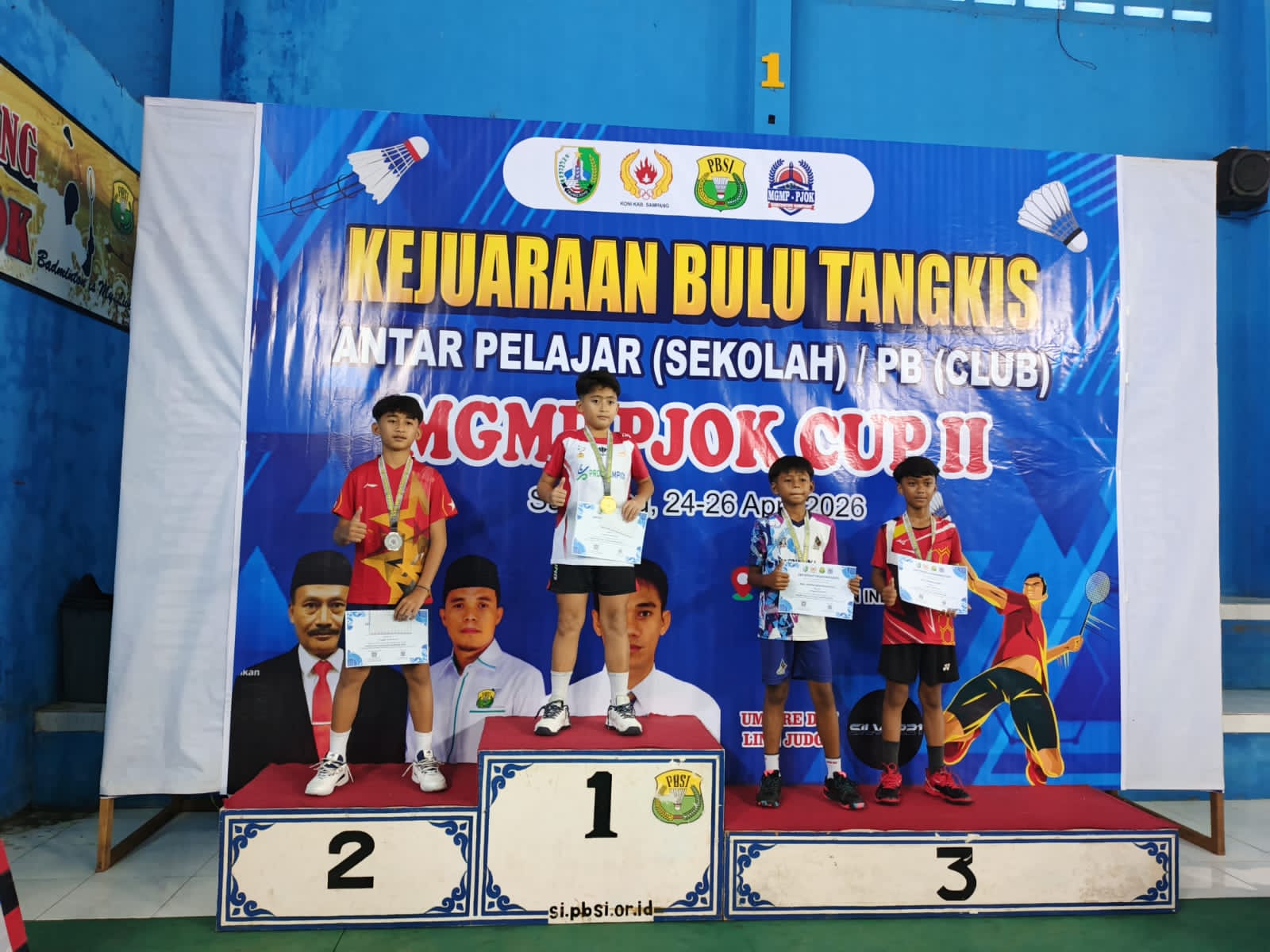 SDN Banyuanyar 1 Sampang Harumkan Nama Sekolah, Dua Atlet Muda Raih Juara di MGMP PJOK Cup II 2026