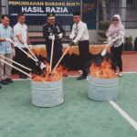 Lapas Kelas IIB Pangkalan Bun Musnahkan 140 HP, Tegaskan Komitmen Bersih dari Narkoba dan Pungli