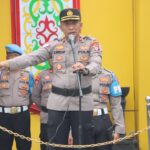 Persiapan Matang, Wakapolres Kotim Pimpin Apel Pagi Jelang Kunjungan Kerja Wakapolda Kalteng