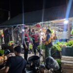 Jaga Sampit Kondusif, Sat Samapta Polres Kotim Patroli Pasar Hingga Tempat Wisata