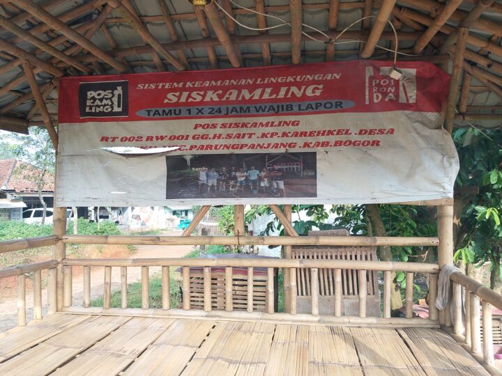 Fasilitas Keamanan Warga Dirusak, Pos Siskamling RT 002/RW 001 Desa Pingku Menjadi Sasaran Vandalisme