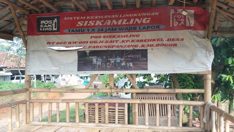 Fasilitas Keamanan Warga Dirusak, Pos Siskamling RT 002/RW 001 Desa Pingku Menjadi Sasaran Vandalisme