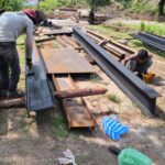 Pengecatan Besi Jembatan Garuda Mulai Dilaksanakan, Percepat Penyelesaian Pembangunan