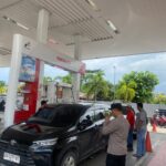 Pengecekan di SPBU Wilayah Hukum Polsek Ketapang Pasca Adanya Penyesuaian Harga BBM