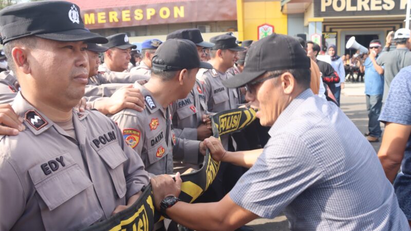 Jelang May Day, Kapolres Kotim Pimpin Apel Konsolidasi dan Evaluasi Simulasi Unras