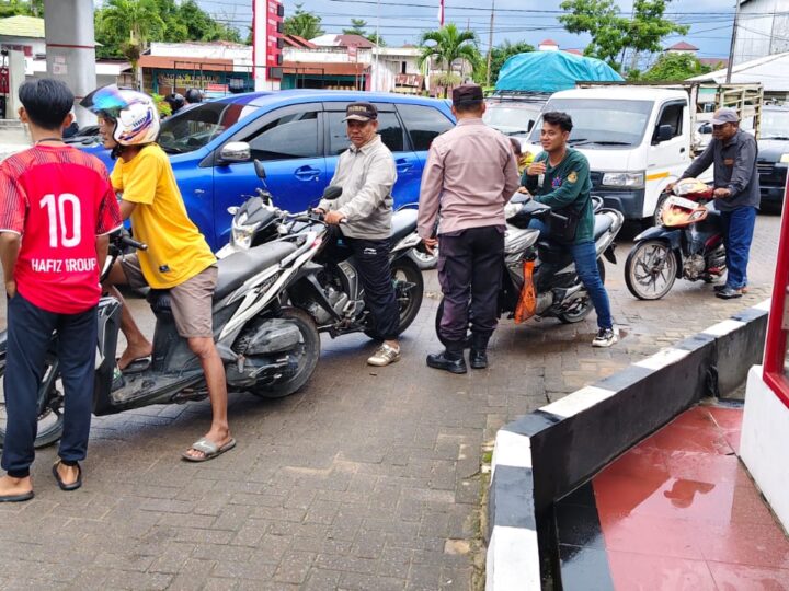 Cegah Penyalahgunaan, Polsek Jaya Karya Intensifkan Pengawasan BBM Bersubsidi di SPBU Samuda
