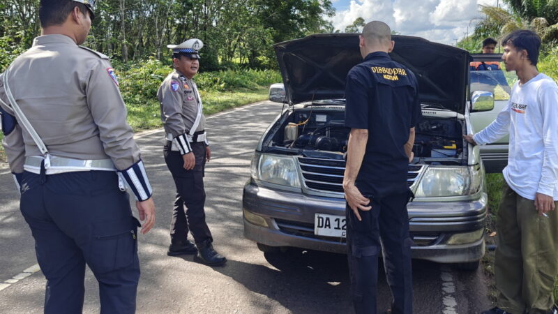 Satlantas Polres Kotim Lakukan Patroli Jarak Jauh, Wujudkan Keselamatan Lalu Lintas