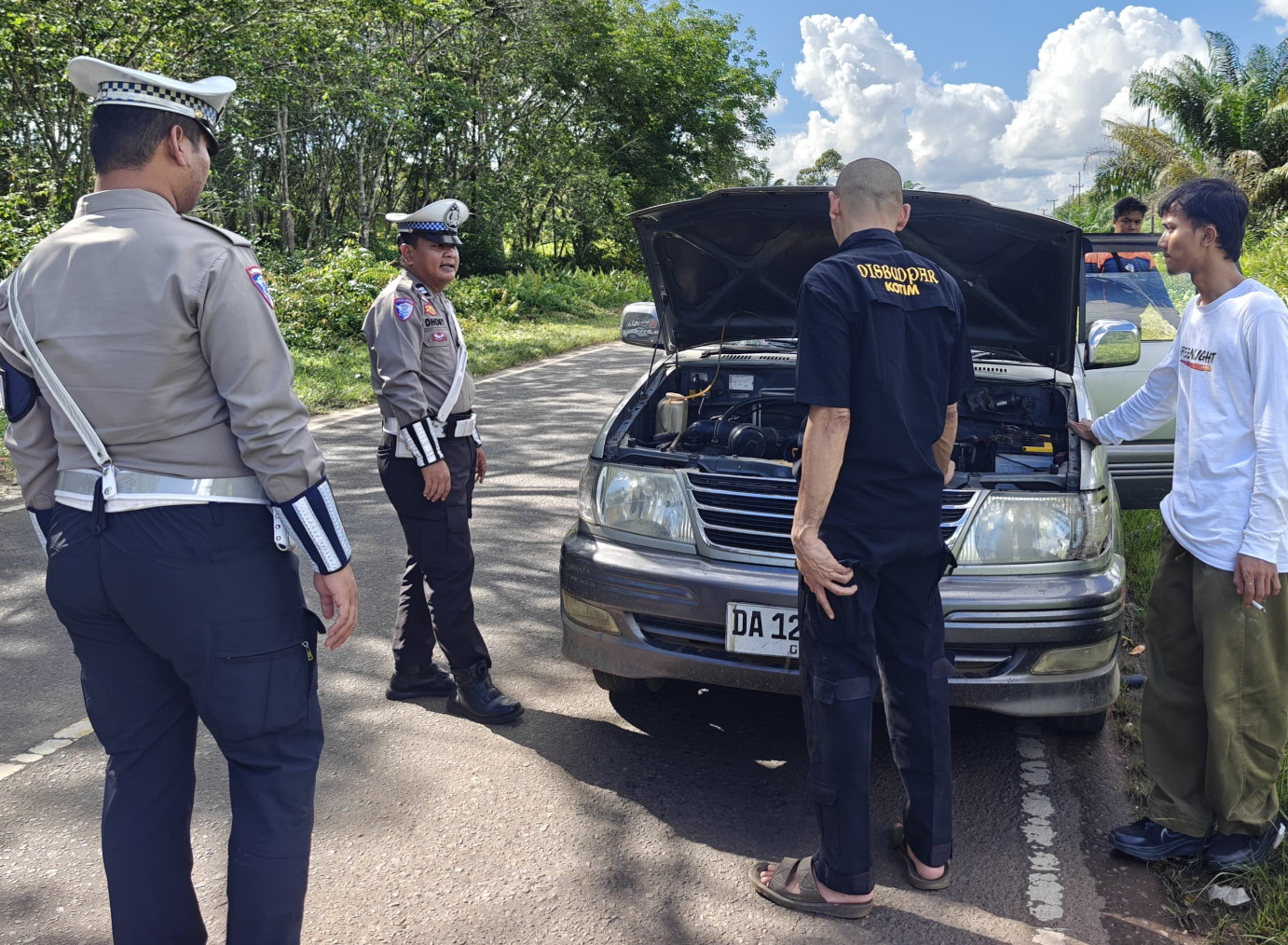 Satlantas Polres Kotim Lakukan Patroli Jarak Jauh, Wujudkan Keselamatan Lalu Lintas