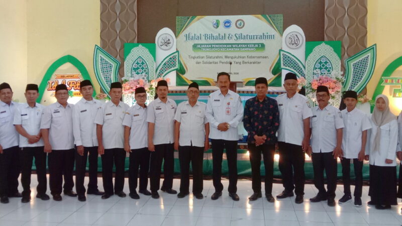 Jajaran Pendidikan se- Wilayah Kerja 3 Sampang Gelar Halal Bihalal 1447 H, Perkuat Sillaturahim dan Solidaritas