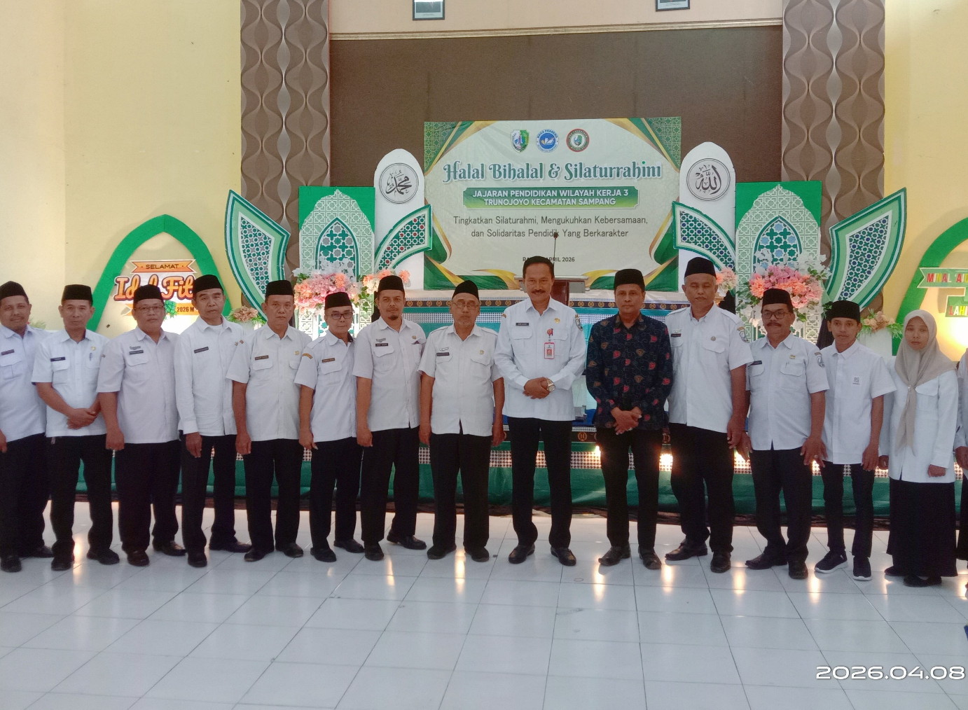 Jajaran Pendidikan se- Wilayah Kerja 3 Sampang Gelar Halal Bihalal 1447 H, Perkuat Sillaturahim dan Solidaritas