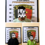 Tiga Orang Pencuri diAmankan Polsek Parenggean Berserta 127 Janjang Buah Sawit dan Satu Unit Mobil PickUp Suzuki Carry.