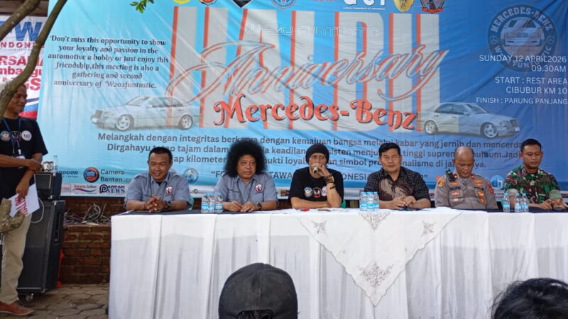 Sinergitas Tanpa Batas Gelar Halal Bihalal FWJI Bogor Raya dan LBH Pisau Dalam Anniversary Mercy W202