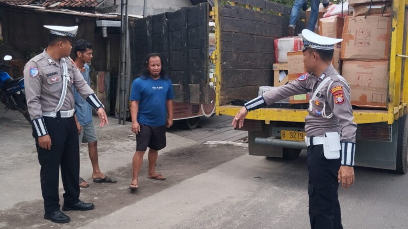 Satlantas Polres Kotim Gencarkan Sosialisasi Kamseltibcar Lantas, Cegah Fatalitas Kecelakaan