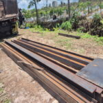 Besi Jembatan Garuda Telah Tiba, Pembangunan Semakin Dipercepat