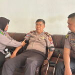 Wujud Kepedulian, SiDokkes Polres Kotim Gelar Home Visit Bagi Personel Yang Sakit Kronis