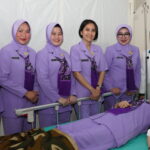 Donor Darah Serentak Wanita TNI dan Dharma Pertiwi Raih Rekor MURI