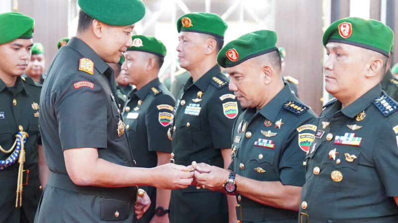 Pangdam I/BB Pimpin Sertijab dan Tradisi Korps Pejabat Utama di Makodam I/BB