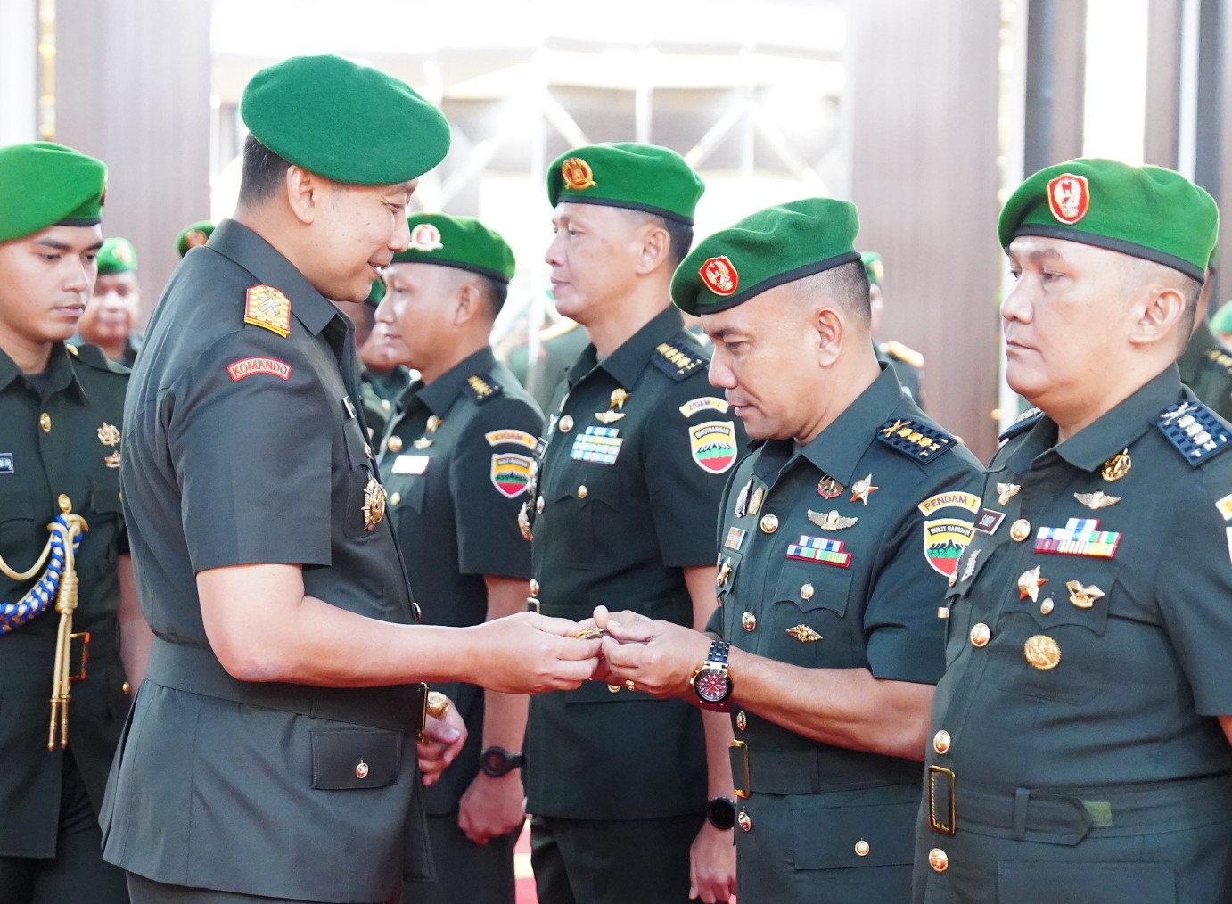 Pangdam I/BB Pimpin Sertijab dan Tradisi Korps Pejabat Utama di Makodam I/BB