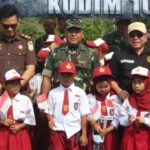 KOMANDAN KODIM 1014/PBUN MENGHADIRI KEGIATAN GROUND BREAKING PEMBANGUNAN JEMBATAN GARUDA