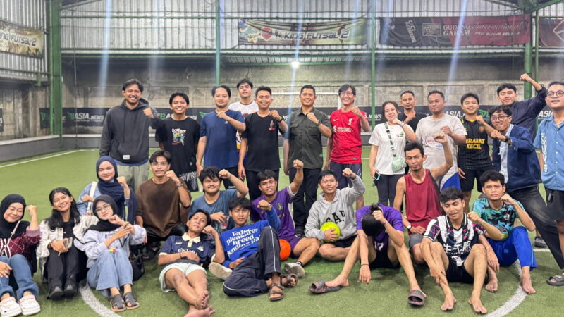 Laga Persahabatan Futsal, Pokja Wartawan Polresta Tangerang dan GMNI Saling Serang