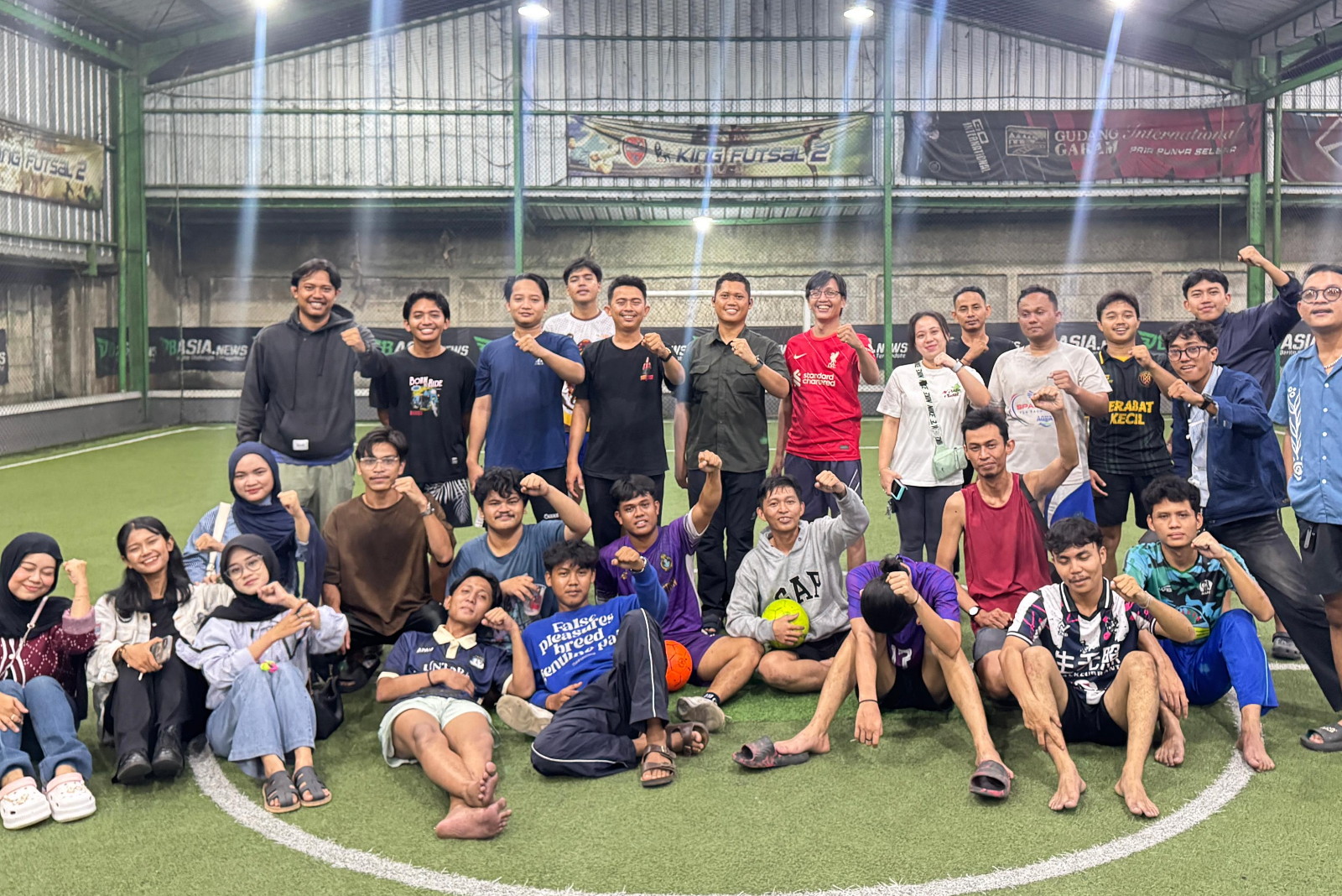 Laga Persahabatan Futsal, Pokja Wartawan Polresta Tangerang dan GMNI Saling Serang