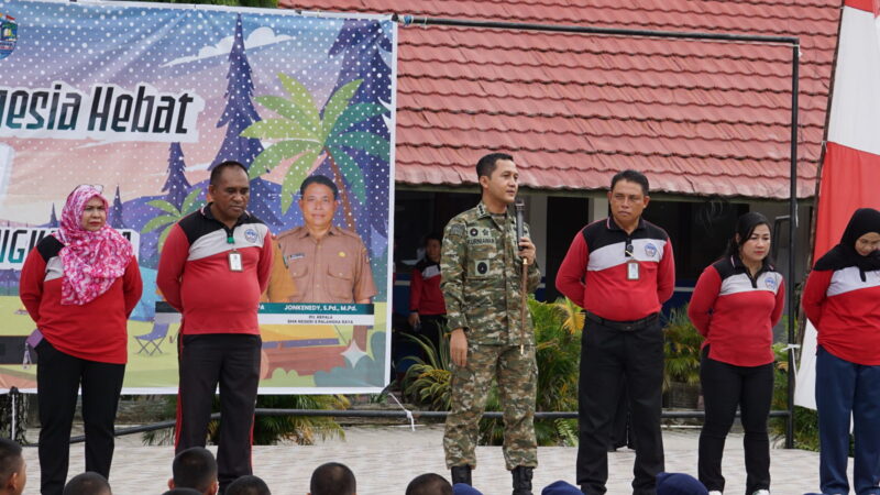 Dandim 1016/Plk Berikan Motivasi Kepada Ratusan Siswa SMA Negeri 5 Palangka Raya