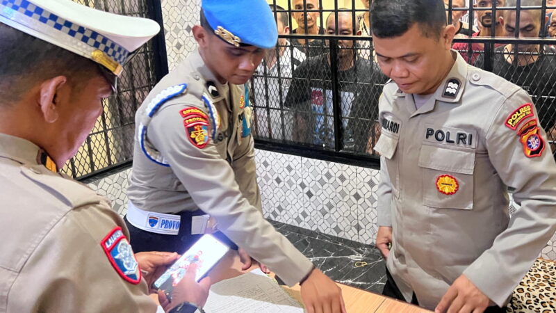 Pastikan Keamanan Ruang Tahanan, Pawas Polres Kotim Lakukan Pemeriksaan Rutin