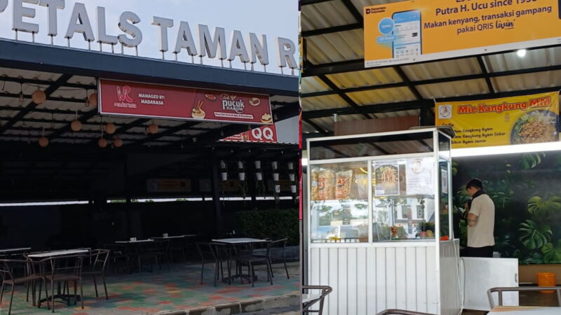 Kuliner Taman Rasa Paramount Petals di Curug Telah Dibuka Dengan Khas Makanan Yang Berbeda.