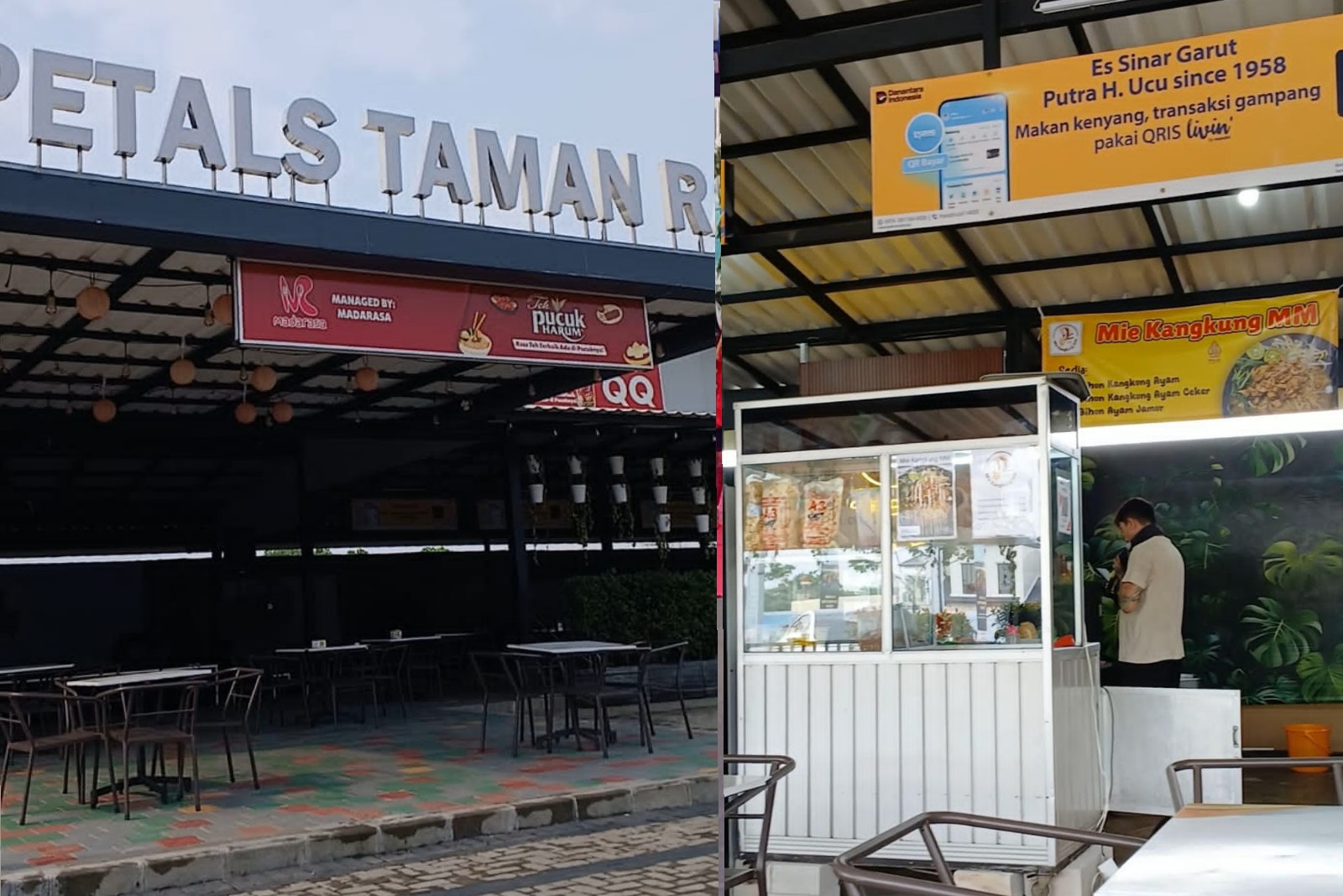 Kuliner Taman Rasa Paramount Petals di Curug Telah Dibuka Dengan Khas Makanan Yang Berbeda.