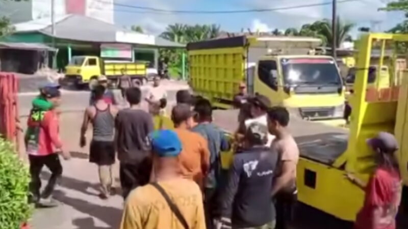 Diduga Dipicu Rebutan Solar, Keributan Pecah di SPBU 64.743.04 Samuda Kotim