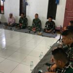 Kodim 0621/Bogor Satgas TMMD Hadir Dalam Pengajian Rutin Warga Tegalega