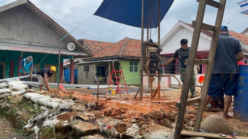 Satgas TMMD Ke-128 Wujudkan Akses Air Bersih, Tingkatkan Kesejahteraan Warga Desa Banyu Asih