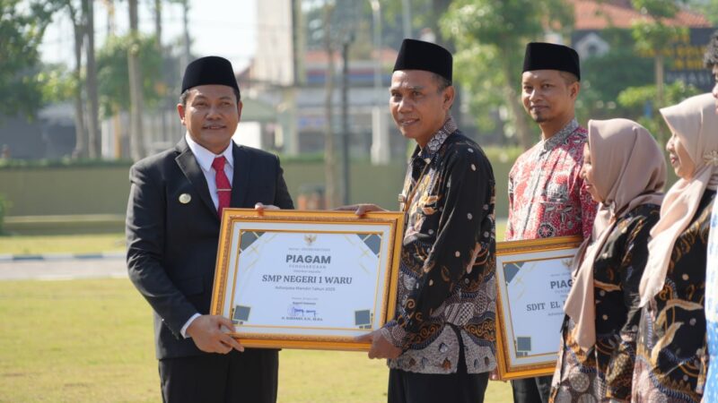 Pemkab Sidoarjo Gelar Upacara Hari Otonomi Daerah XXX dan Hari Pendidikan Nasional 2026