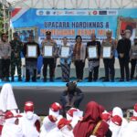 Diacara Hardiknas Ribuan Pelajar di Brebes Deklarasi Keselamatan Tembus Rekor MURI