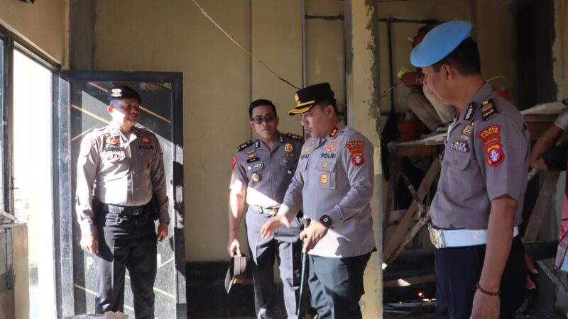 Wajah Baru Pelayanan, Kapolres Kotim Tinjau Renovasi Ruang Penjagaan demi Kenyamanan Masyarakat