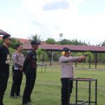 Tingkatkan Profesionalisme, Polres Kotim Gelar Latihan Menembak di Mako Brimob Sampit
